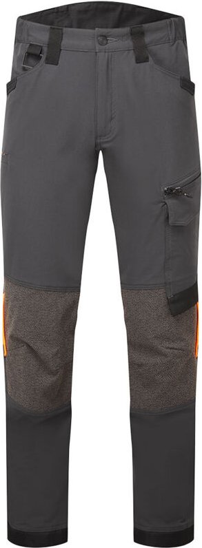 Dehnbarer Servicehose EV4 Grau Metall Tall 4XL - DE(58) - UK(48)