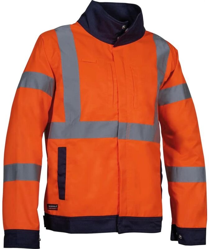 Cofra GDAM Dazzle Arbeitsjacke Orange M