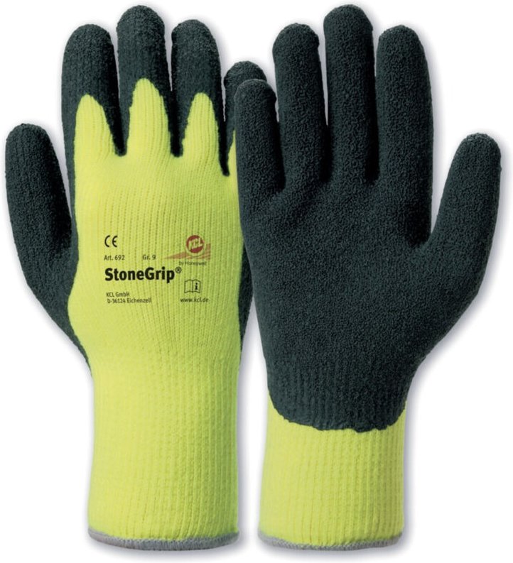 KCL - Honeywell StoneGrip 692 Kat. ii, gelb/schw., 10 10 Stk