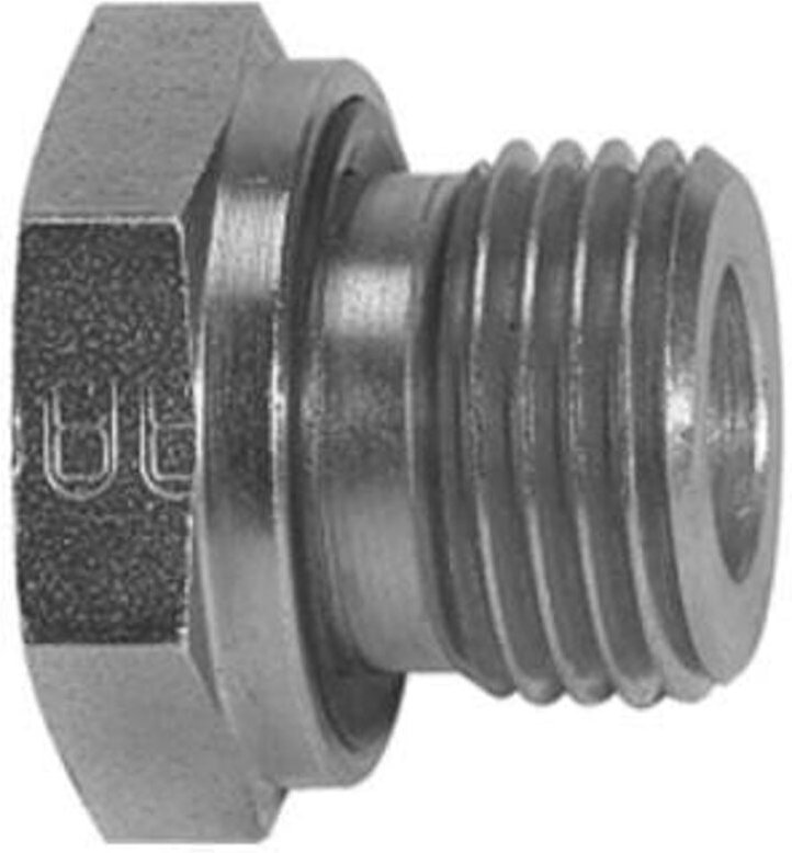 Kurze Wechselreduzierung, g 3/8 a., g 1/8 i., Stahl verzinkt - Riegler