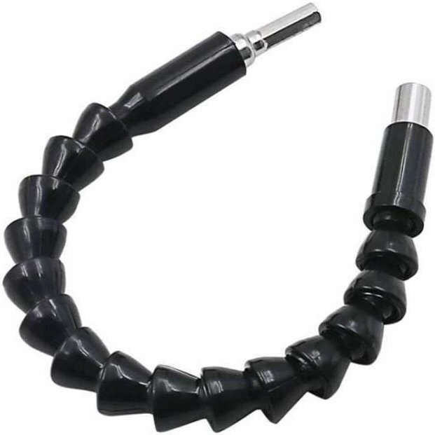 WAY - Bohrschraubermagnet mit flexibler Welle, flexible Verlängerungsstange für Sechskantschraubendreher (295 mm) für Bo...