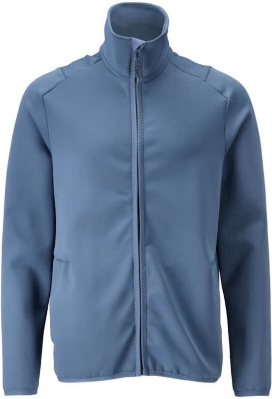 Customized Fleece-Pullover Gr. l steinblau mit rv 22585-608 - Mascot