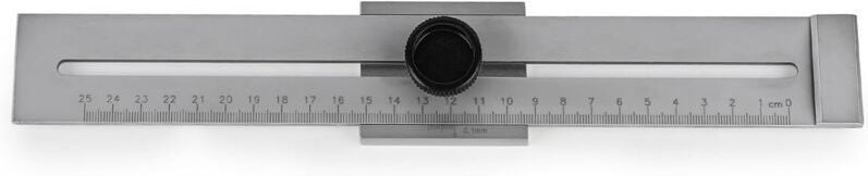250 mm Präzisions-Linienlehre, Anreißwerkzeug, Streichmaß zum präzisen Anzeichnen und Abgrenzen von Markierungen und Hil...