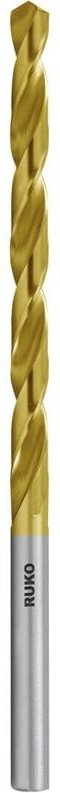 10x Spiralbohrer din 340 Typ n, hss-g TiN ø 6,9 mm - 203069T - Ruko