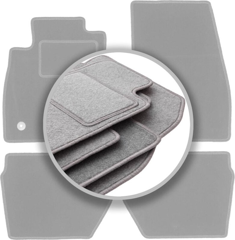 Graue Automatten für: Ford Fiesta MK8 Fließheck (2017-)