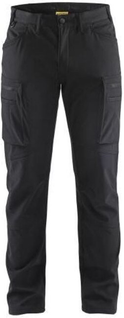 Thumbnail - Service Softshell-Hose Schwarz Blaklader 147725139900-C56