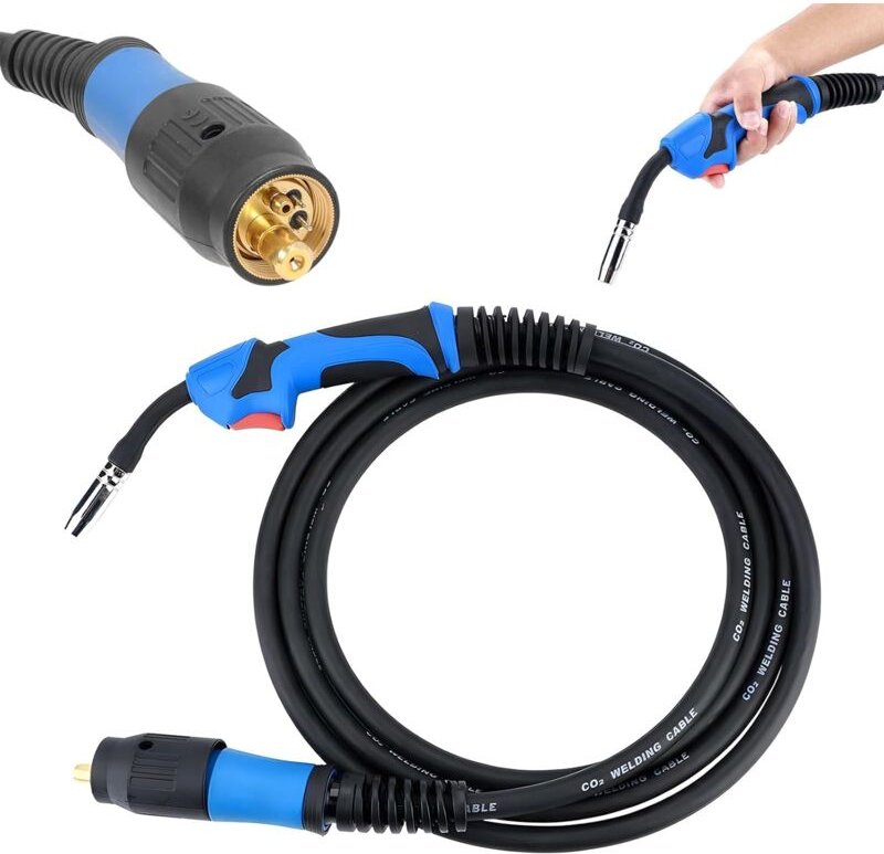 Schlauchpaket, 3m MIG/MAG Schlauchpaket mit Luftgekühlt, MB 15 Schweistrke Gas Schweibrenner