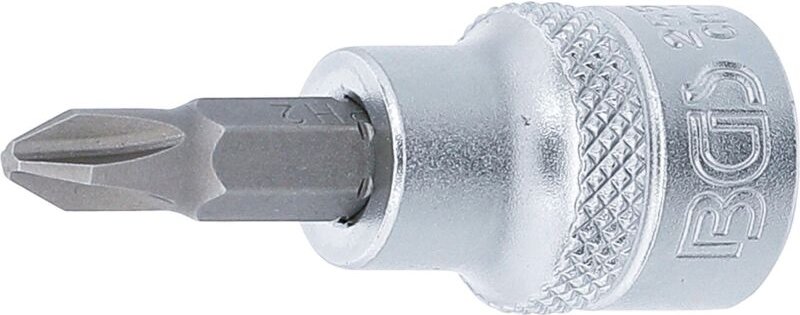 Bit-Einsatz Antrieb Innenvierkant 10 mm (3/8') Kreuzschlitz PH2