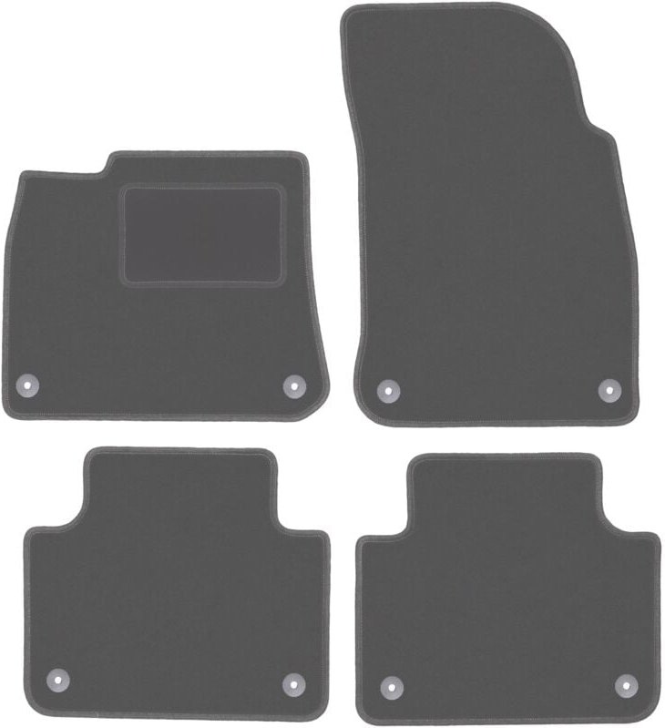 Graphit-Fußmatten für: Volkswagen Touareg III SUV (2018-)