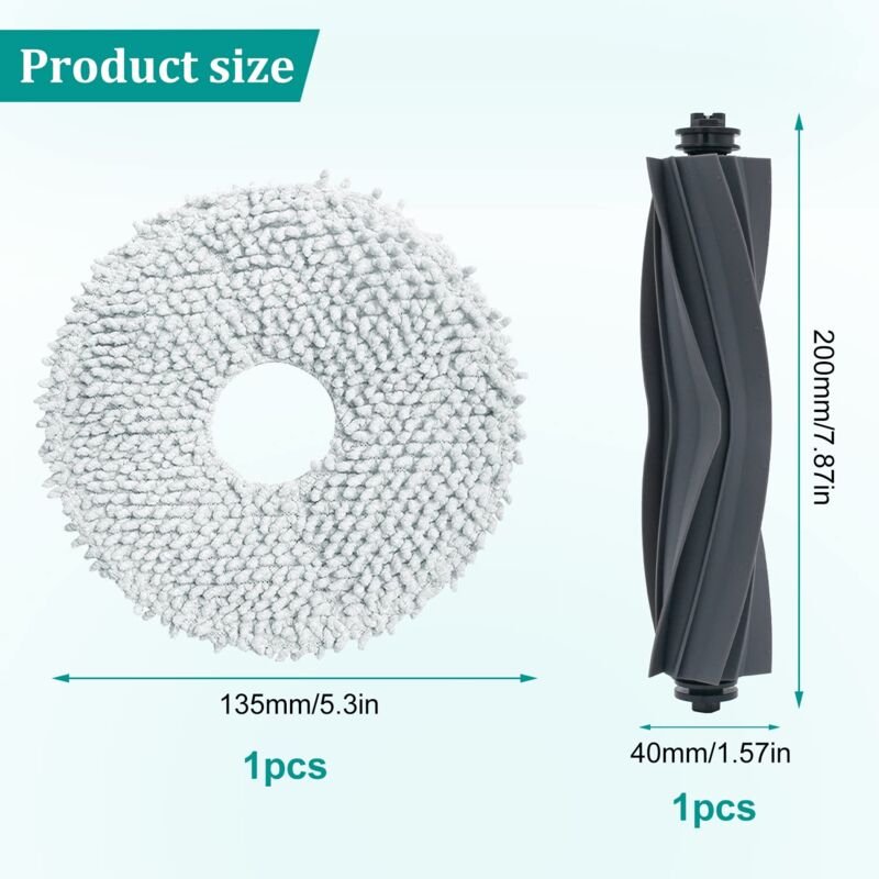 5-teiliges Staubsauger-Zubehörset für Dreame L10s Ultra, Dreame S10, S10Pro, Ersatz für Staubsauger, Zubehörset inkl. 1 ...