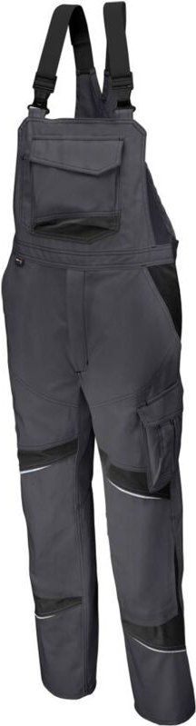Kubler - Herren Latzhose Kübler ActiviQ high Gr. 54 anthrazit/schwarz