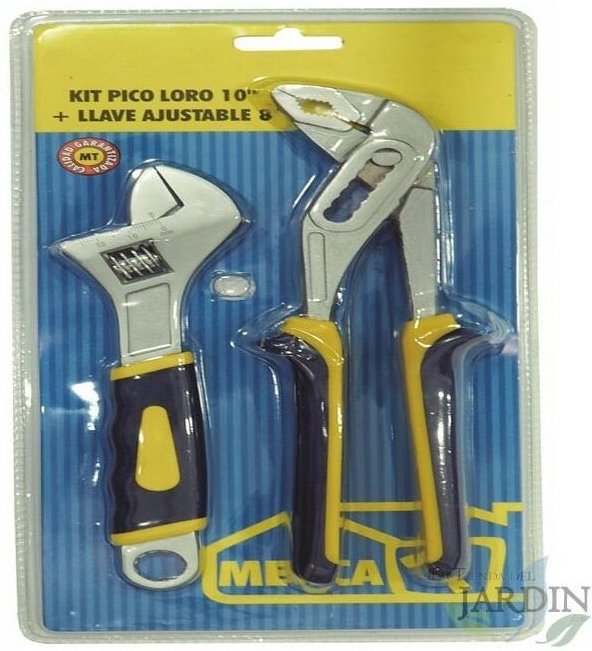 Suinga - Papageienschnabelzange und verstellbarer Schraubenschlüsselsatz