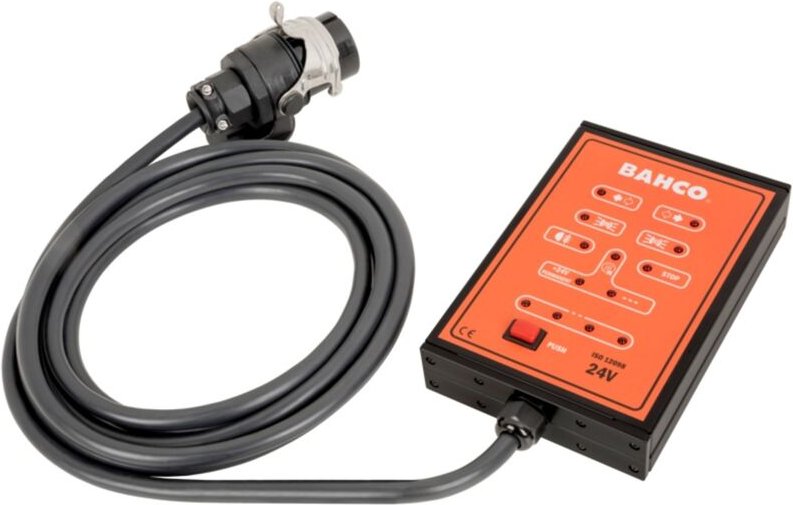 Bahco Anhängersteckdosen Testgerät Zugwagen 24 V 15-polig
