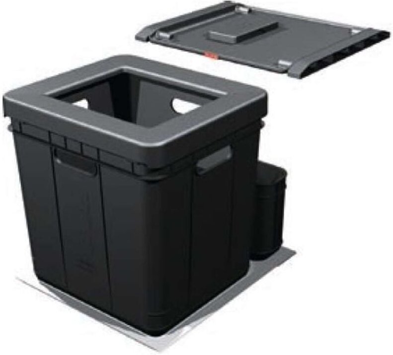 Franke Abfalltrennsysteme - Abfalleimer 350-45, eingebaut 121.0307.553