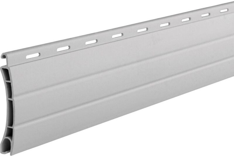 Schellenberg - Rollladenprofil für System Mini 100 x 3,7cm grau Rolllade Rollladen