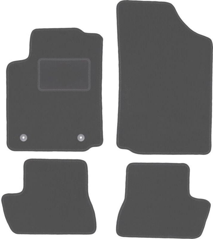 Graphit-Fußmatten für: Citroen C2 Fließheck (2003-2009)