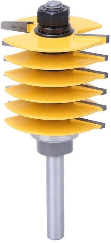 Thumbnail - Shining House - Holzbearbeitung Fräser Router Bit 8Mm Schaft Finger Joint Router Bit Holzbearbeitung Fräser Zapfen Joint...