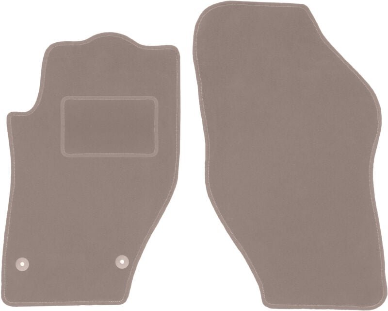 Beige Vordermatten für: Peugeot 308 CC Cabrio (2007-2013)