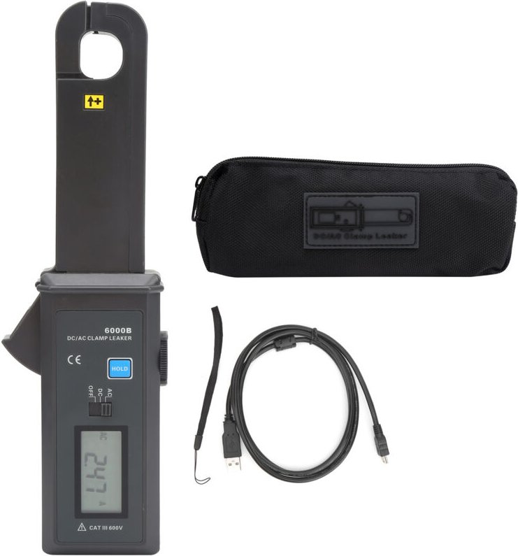 Eosnow ETCR6000B AC DC Leckstrom-Zangenmessgert 0 mA-60,0 A, berührungsloser Auto-Klemm-Leckstrom