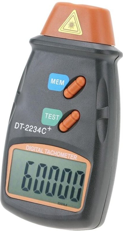 Thumbnail - Digitale Tachometer-Tester und Detektoren Dt 2234C Digitaler LCD-Foto-Tachometer, kein Drehzahlmesser, Drehzahlmesser fü...