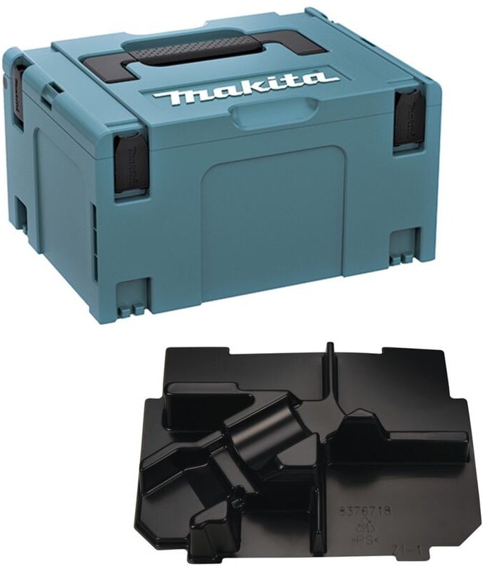 Makita - Koffer makpac 3 + Tiefziehteil DTM50/51/52 (837671-8)