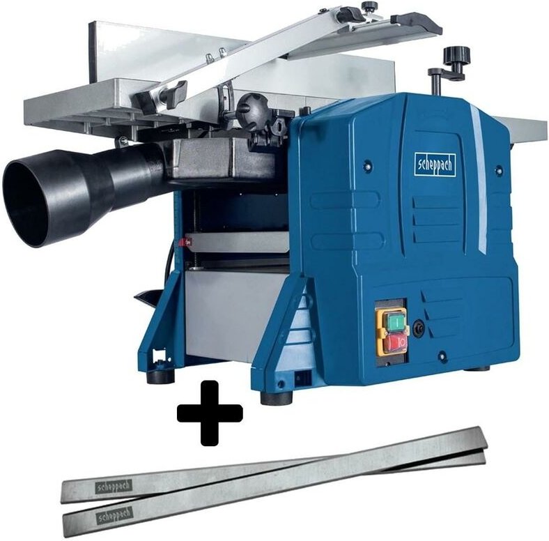 DICKENHOBEL HOBELMASCHINE 204 mm SCHEPPACH HMS860 + ERSATZ HS-HOBELMESSER