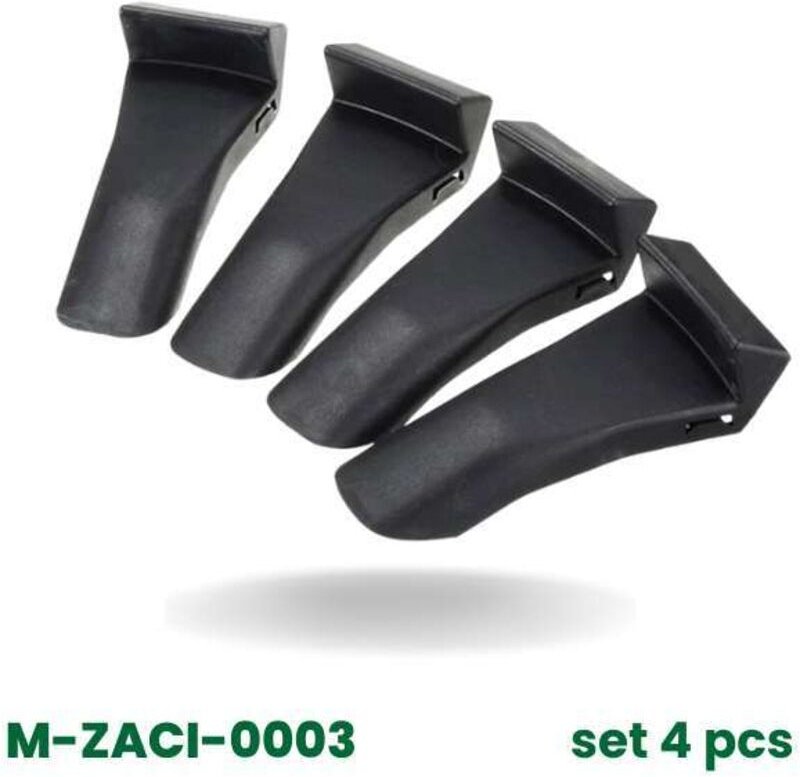 Lange Klemmbackenabdeckungen aus Kunststoff (4 Stück)