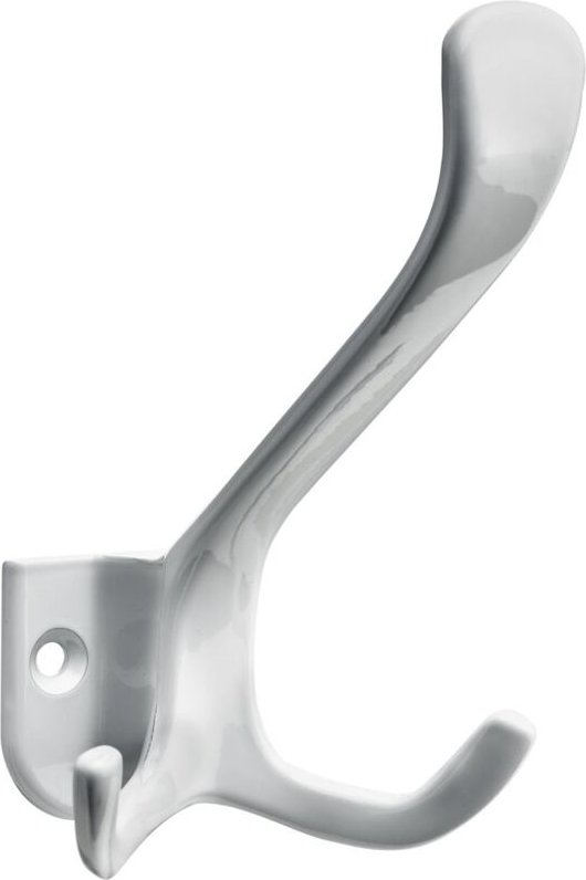 Hut- & Mantelhaken 10,8 x 6,6 x 9,8 cm braun - 1 Stück Haken - Hettich