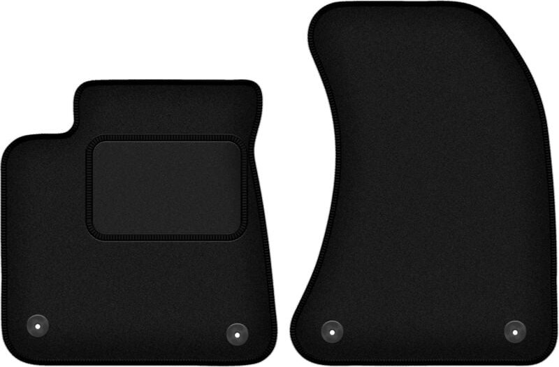 Vordere Matten schwarz für: Audi A8 D4 LANG (2010-2017)