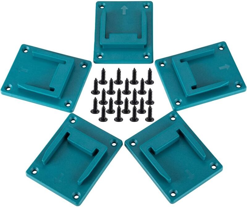 5-teiliges Werkzeughalter-Set für Makita 18-V-Bohrmaschine – Cyanblau