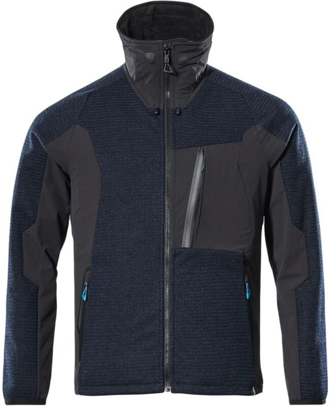 Arbeitsstrickjacke mit Reißverschluss Mascot Advanced - Dreilagig - 17105-309-Marineblau-M