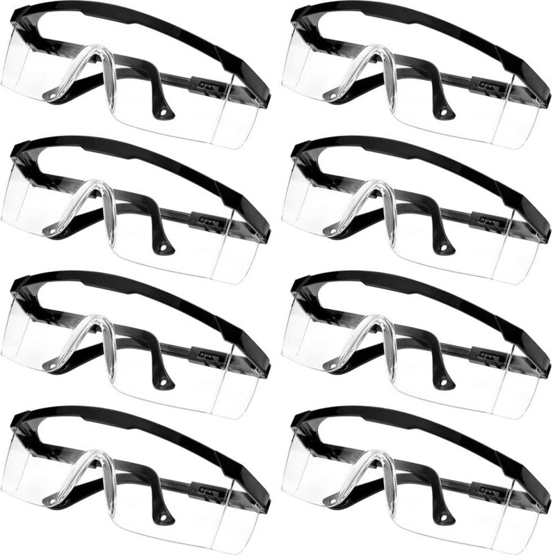 GABRIELLE 8 Schutzbrille, staubdicht, sanddicht, spritzwassergeschützt, mit Polycarbonat-Linse, leicht zu tragen, stoßfe...