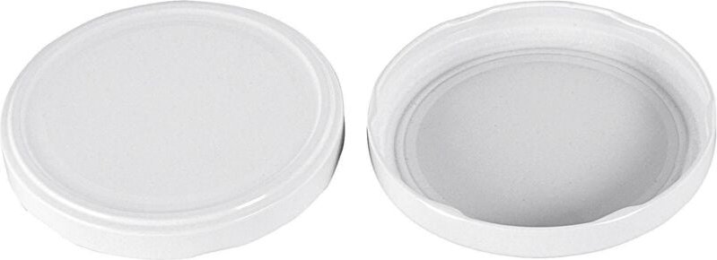 Twist-off Deckel sterilisationsfest Ø100mm weiß