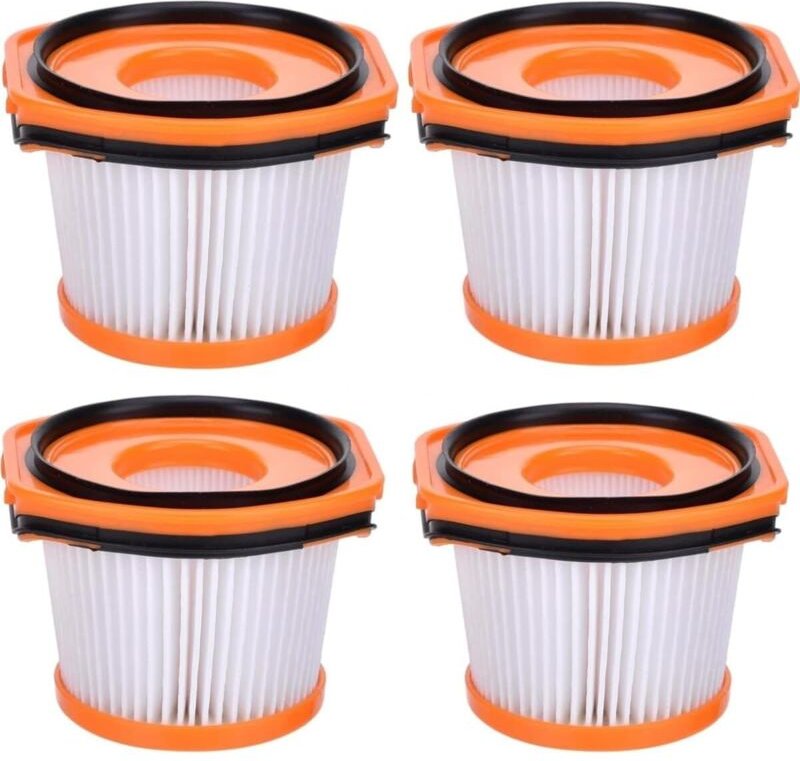 4er-Pack WS620 WS632 Staubsaugerfilter-Ersatz für Shark Wandvac System WS620 WS630 WS631 WS632 WS633 WS642 XFFWV360. Ver...