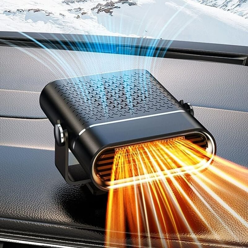 Thumbnail - Cyslmuk - Auto-Heizung, 2-in-1 12 v Auto-Heizung, Kühlgebläse, Defogger, Defroster, 360 Grad drehbare Heizung