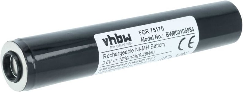 Vhbw - Akku kompatibel mit Pelican Streamlight 76524, 76600, 76601, 76602, 76603, 76604, 76605 Taschenlampe Kopflampe (1...