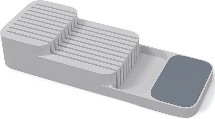 Jusch - Küchenmesser-Schubladen-Organizer für 9 Messer, kompakt, langlebig, sicher, platzsparend, abwaschbar, Messerhalt...