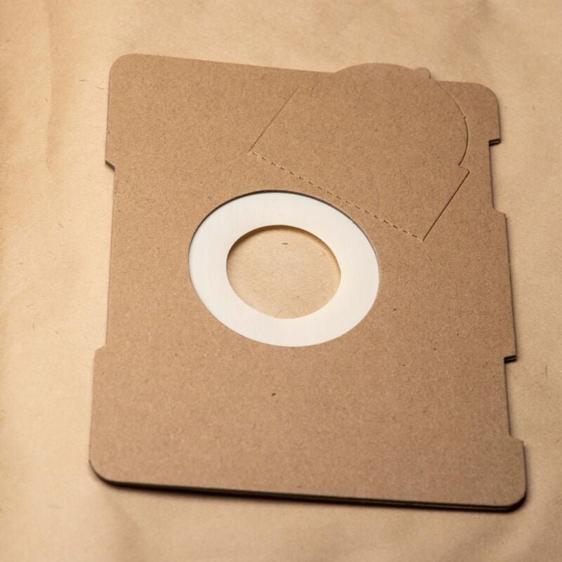 Thumbnail - 20x Filtersack kompatibel mit Protool Festool vcp 321 e-l Absauggerät - Papier, 66,2cm x 29,6cm, Sandfarben - Vhbw