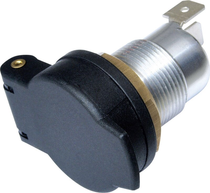 Procar - Norm-Steckdose mit Deckel Belastbarkeit Strom max.=16 a Passend für (Details) Norm- und Unive