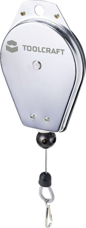 Toolcraft - TO-7310169 Federzug, Seilauszug bis 2 m Tragkraft (max.) 3 kg