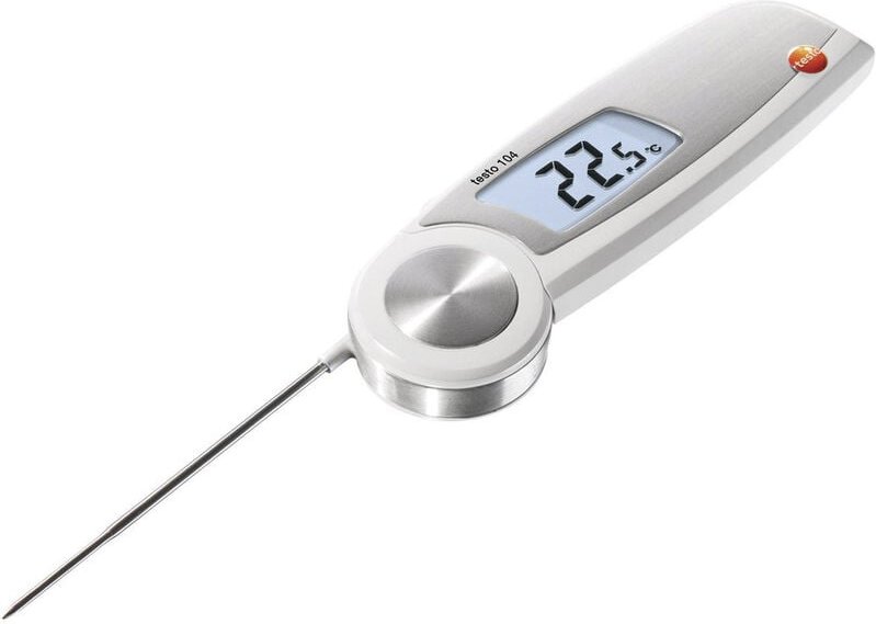 104 Einstichthermometer (haccp) Messbereich Temperatur -50 bis 250 °c Fühler-Typ ntc HACCP-ko - Testo