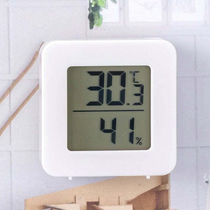 Kleines digitales Hygrometer, Innenthermometer, Raumthermometer, Temperaturmonitor und Feuchtigkeitsmesser für den Komfo...