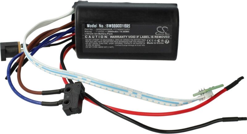 Vhbw - Akku Ersatz für al-ko A00Z396000IR für Rasenmäher (2000mAh, 7,4V, Li-Ion)