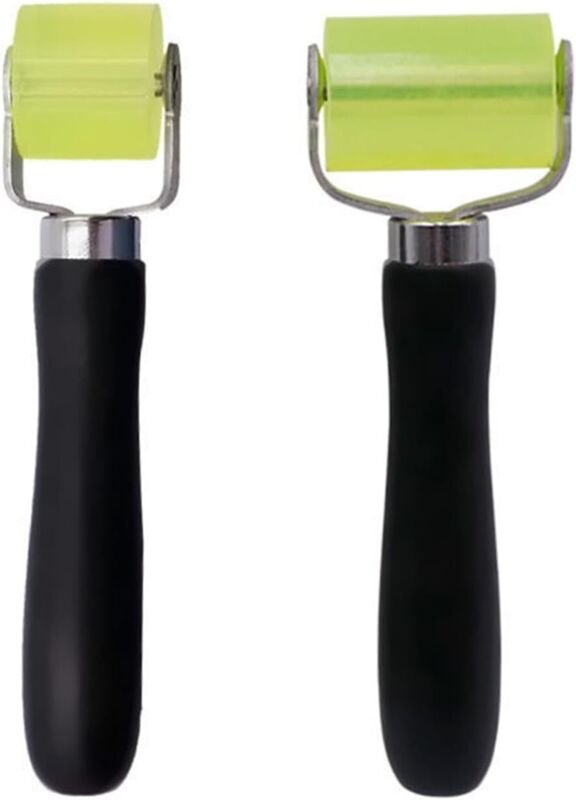 2er-Pack Silikon-Andruckrolle für Wärmedämmung, Auto-Schalldämmung, Kantenschweißrolle und PVC-Plane