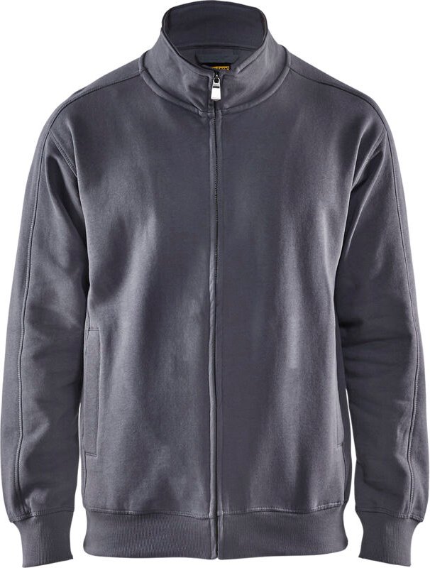 Arbeits-Sweatshirt mit Reißverschluss 3349 - Hellgrau S