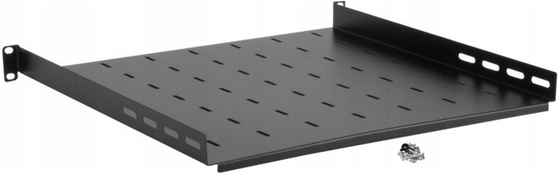 Fester Fachboden 1HE-19"" (22-0062) 450 mm RAL 9005 1mm, 2022