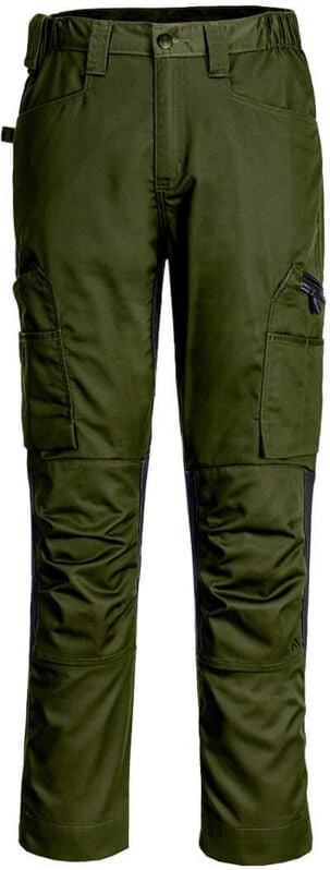 Arbeitshose WX2 Eco Stretch Olive Grün 2XL - FR(54) - UK(42)