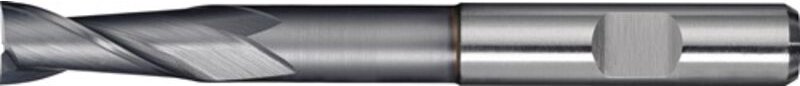 Bohrnutenfräser Typ n Nenn-Ø 3 mm HSS-Co8 TiCN din 1835 b Schneidenanzahl 2 lang