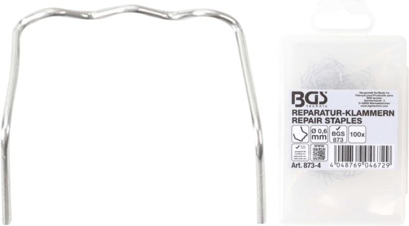Reparatur-Klammern L-Form Ø 0,6 mm 100-tlg.
