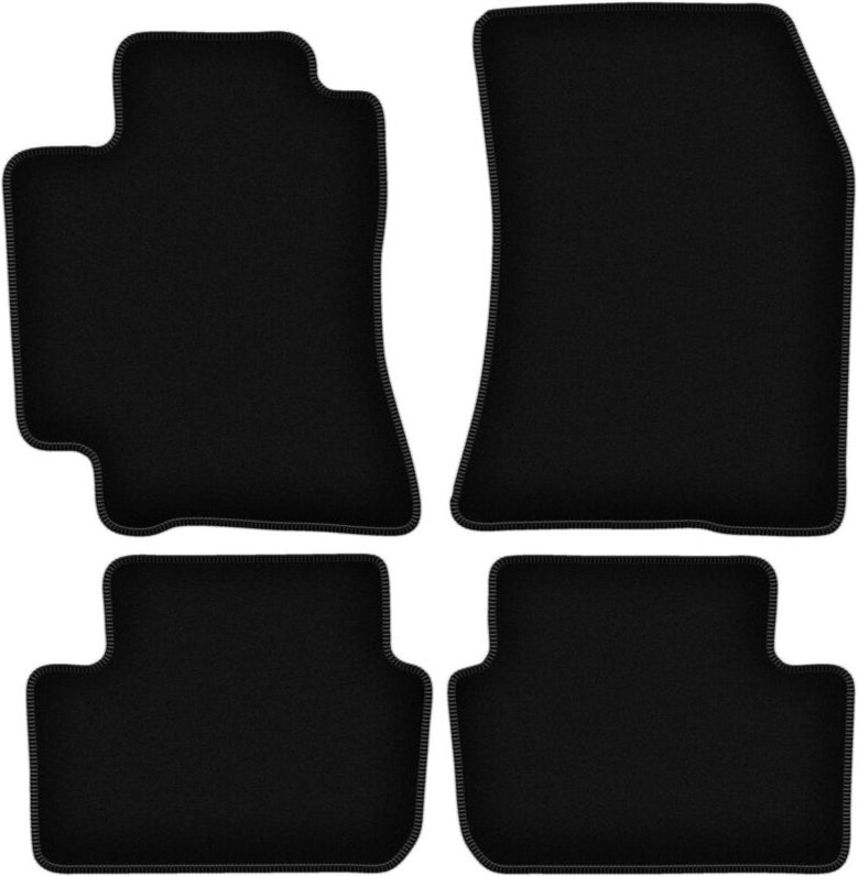 BASIC schwarze Veloursmatten für: Lexus IS I Limousine (1998-2005)